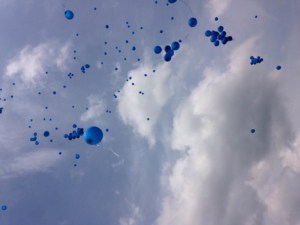 balloon release Laurens GAL April 30 2016